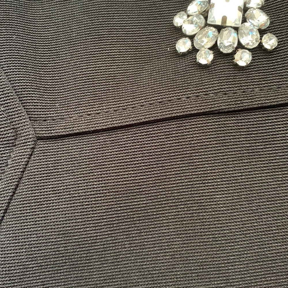 TUTU Mini black dress with silver collar studs. - Picture 10 of 10